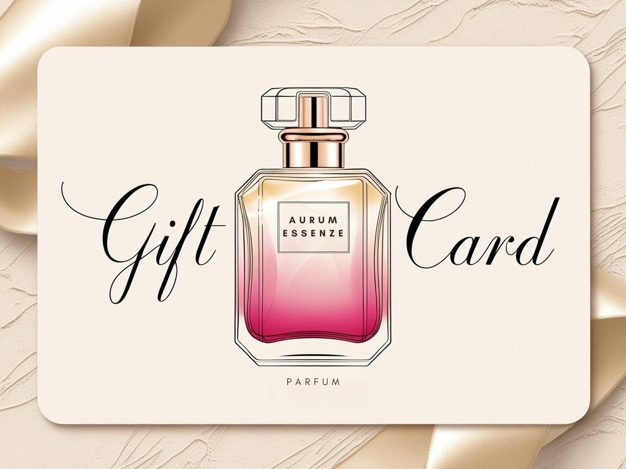 Tarjeta de regalo de Aurum Essenze