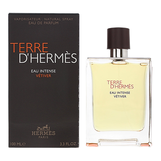 Terre d'Hermès Eau Intense Vétiver Eau de Parfum para hombre 100ml estuche