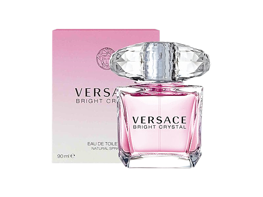 Versace Bright Crystal Eau de Toilette para mujer 90 ml en caja