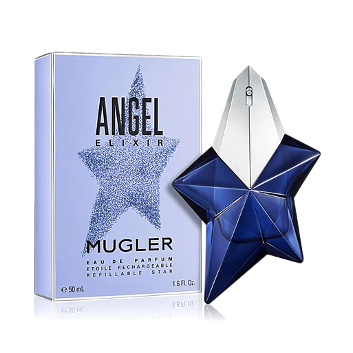 Mugler Angel Elixir Eau de parfum para mujer 50 ml en caja 