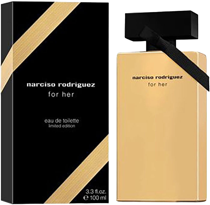 Narciso Rodriguez For Her Eau de Toilette Edición Limitada 2022 para mujer, 100 ml en caja